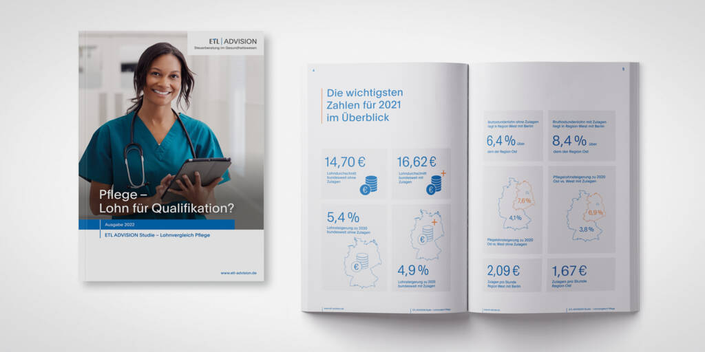  „Lohnvergleich Pflege“ – eine Studie von ETL ADVISION