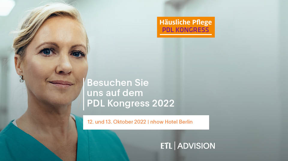 ETL ADVISION auf dem PDL Kongress 2022