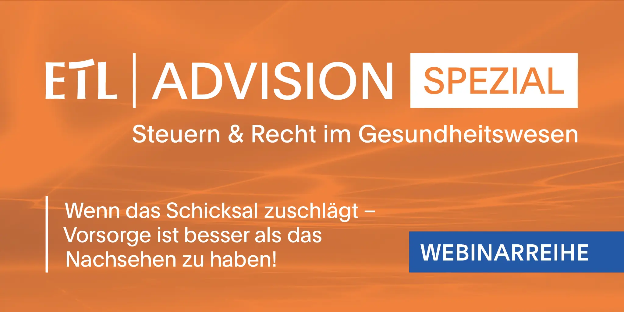 Spezial #41 - Wenn das Schicksal zuschlägt - Vorsorge ist besser als das Nachsehen zu haben!