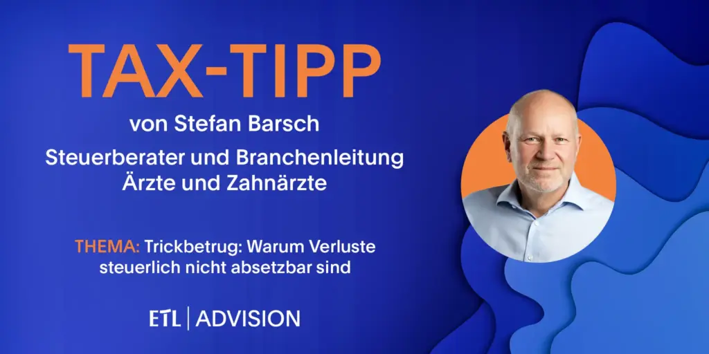 Trickbetrug: Warum Verluste steuerlich nicht absetzbar sind