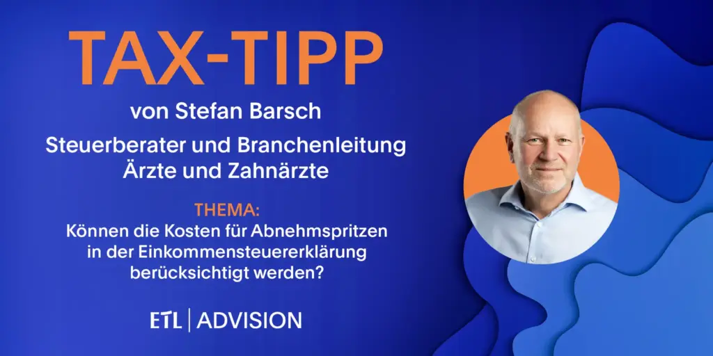 Sind Abnehmspritzen in der Steuererklärung absetzbar?