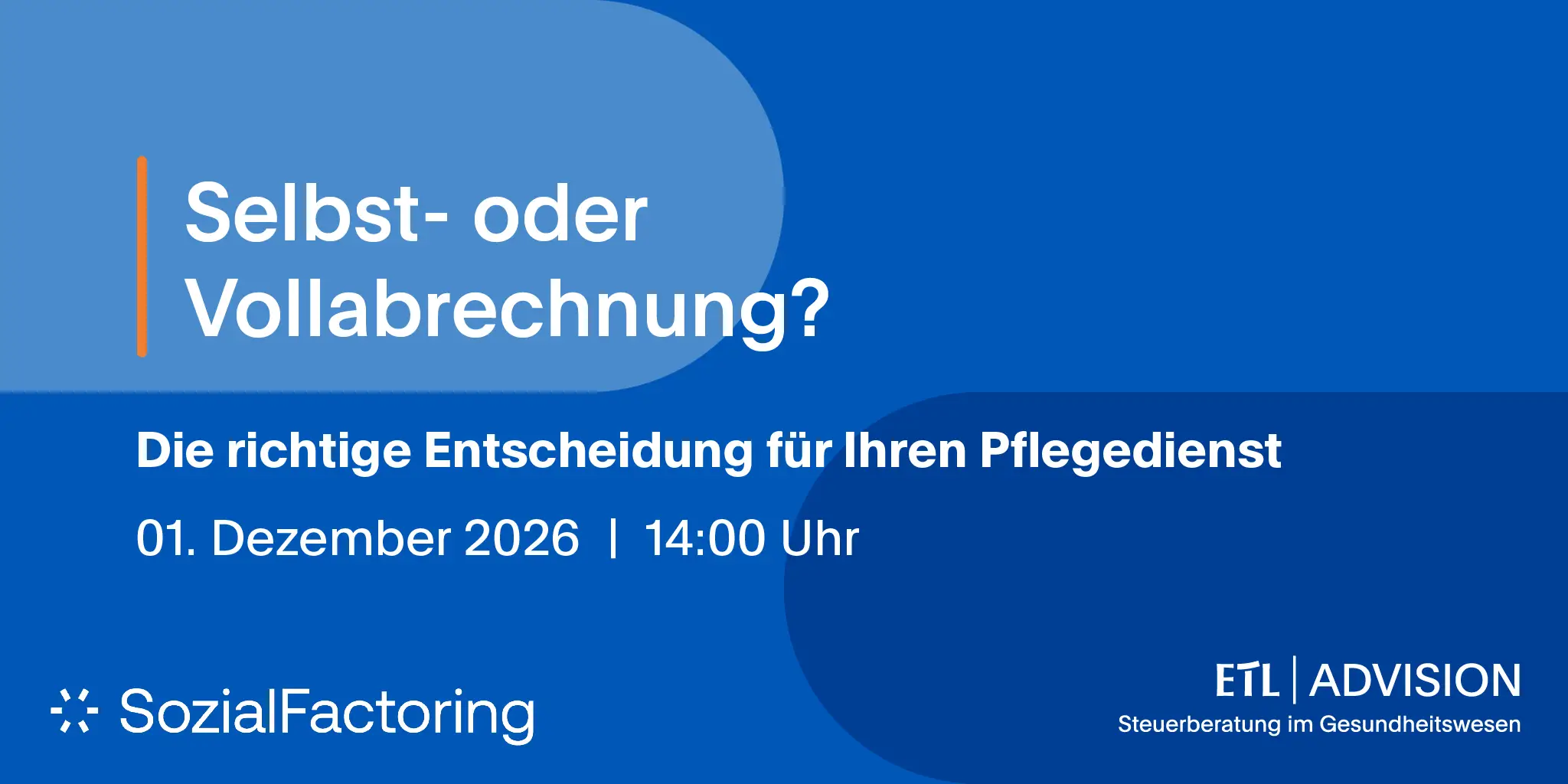 Startklar Pflege - Die Webinarreihe für Gründer – Folge 3