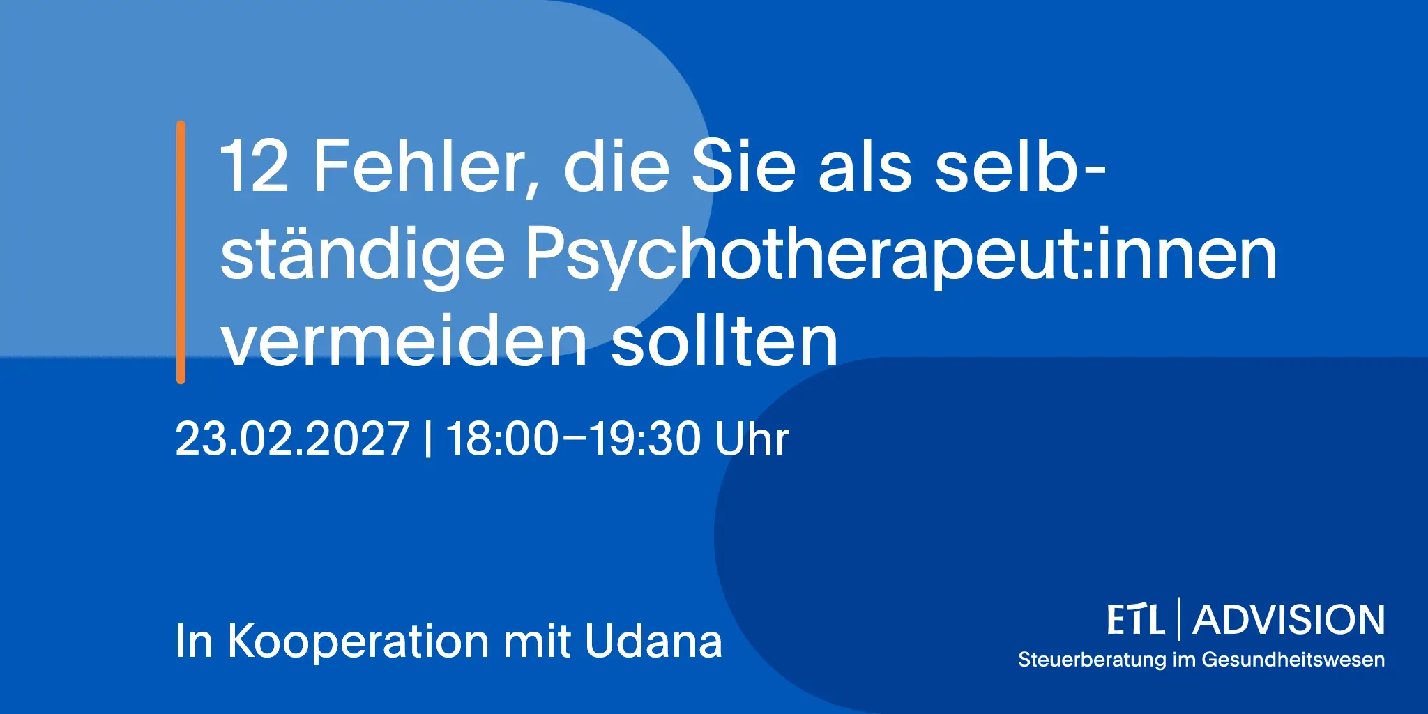 12 Fehler, die Sie als selbständige Psychotherapeut:innen vermeiden sollten