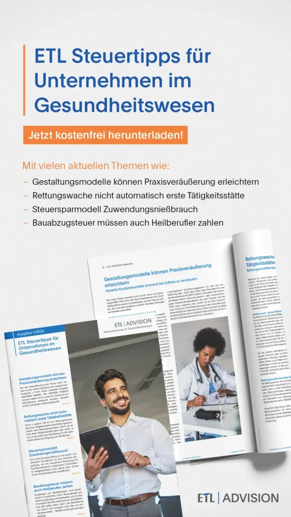 ETL ADVISION - Steuerberatung im Gesundheitswesen