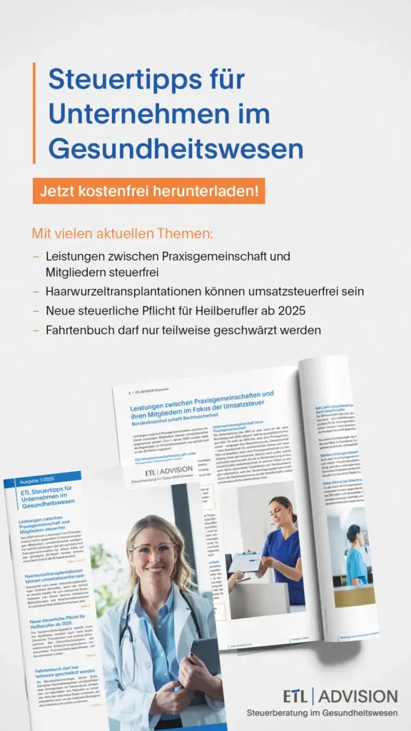 ETL ADVISION - Steuerberatung im Gesundheitswesen