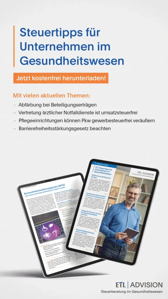 ETL ADVISION - Steuerberatung im Gesundheitswesen